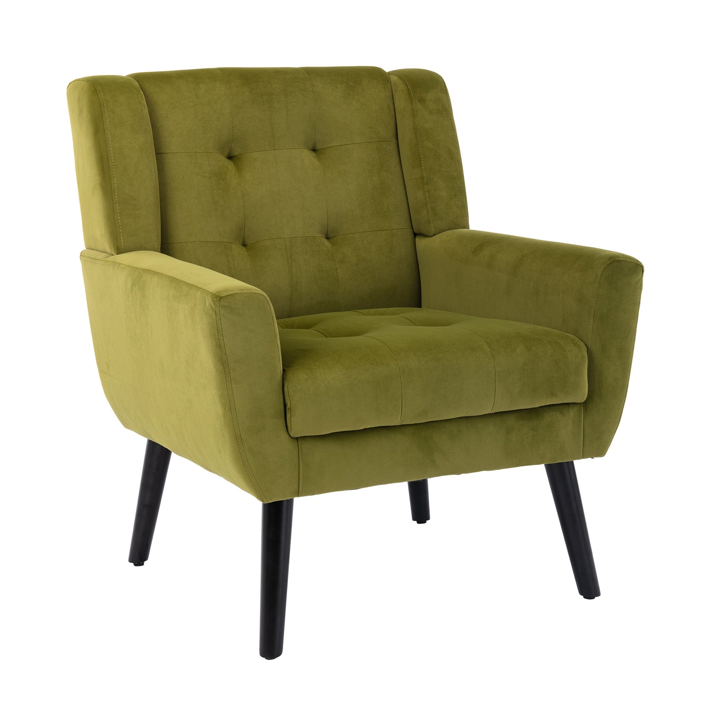 Velvet Ergo Accent Chair