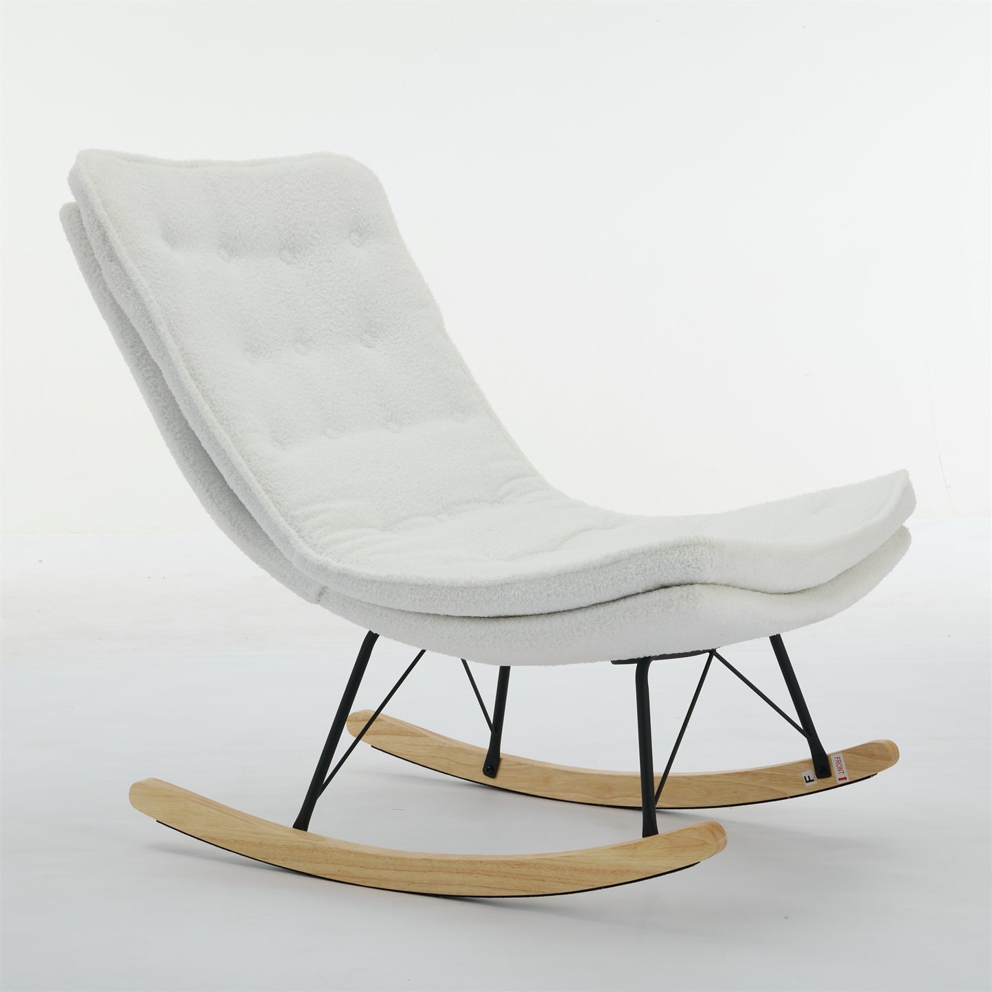 Cozy Armless Rocking Chair