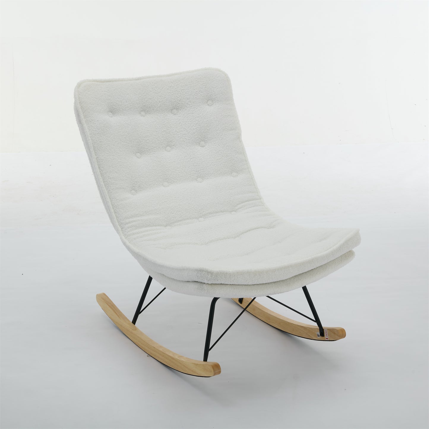 Cozy Armless Rocking Chair
