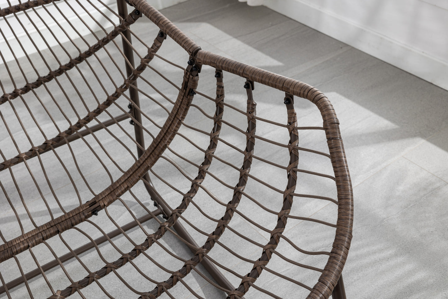 Rattan Rocking Recliner Chair