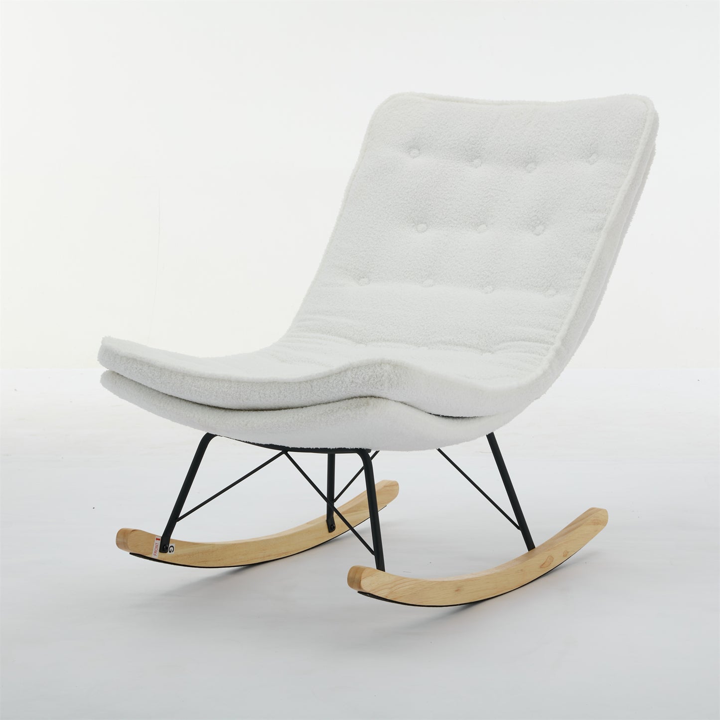 Cozy Armless Rocking Chair