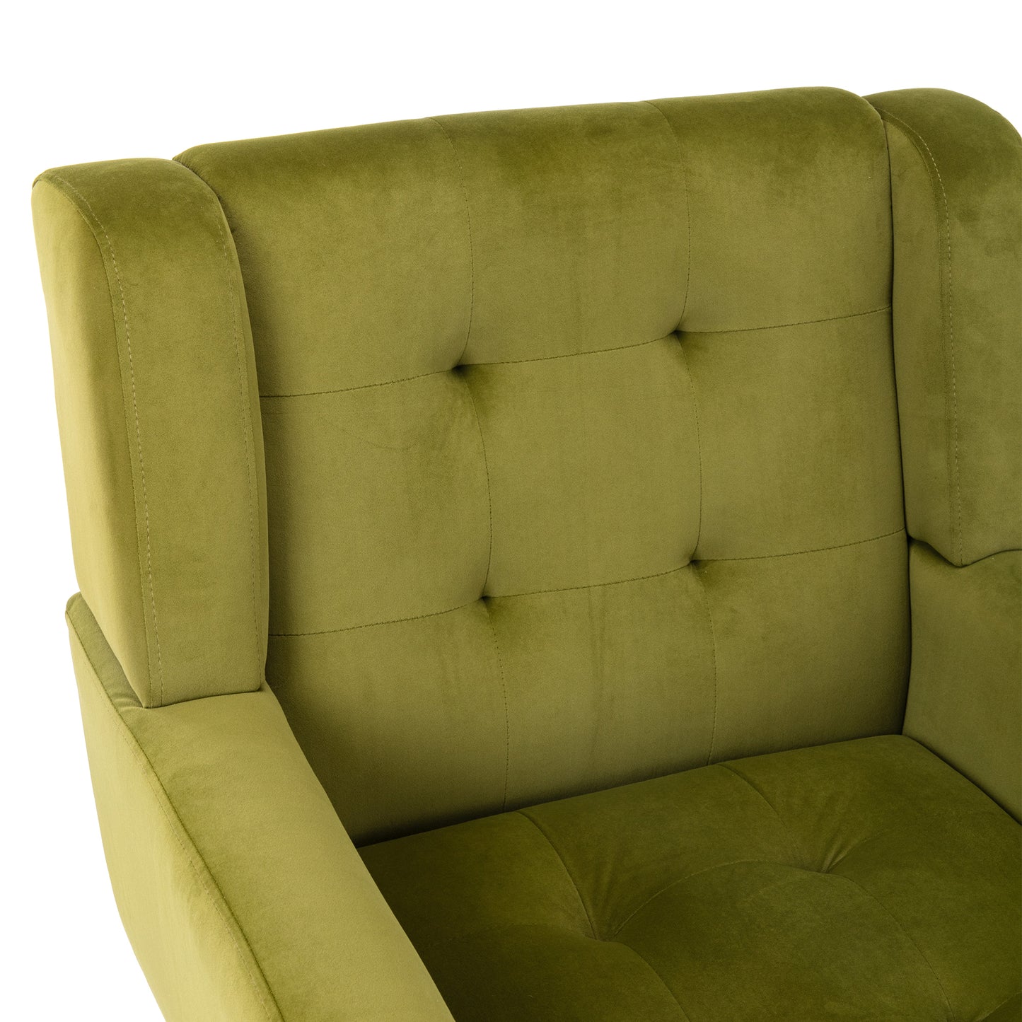 Velvet Ergo Accent Chair