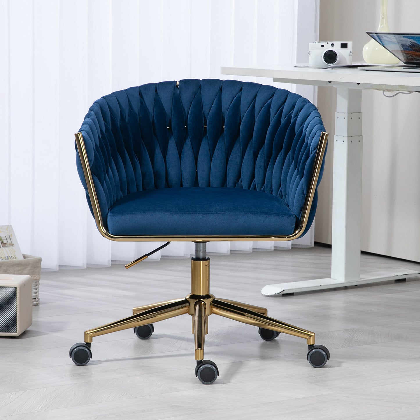 Modern Woven Backrest Office Chair