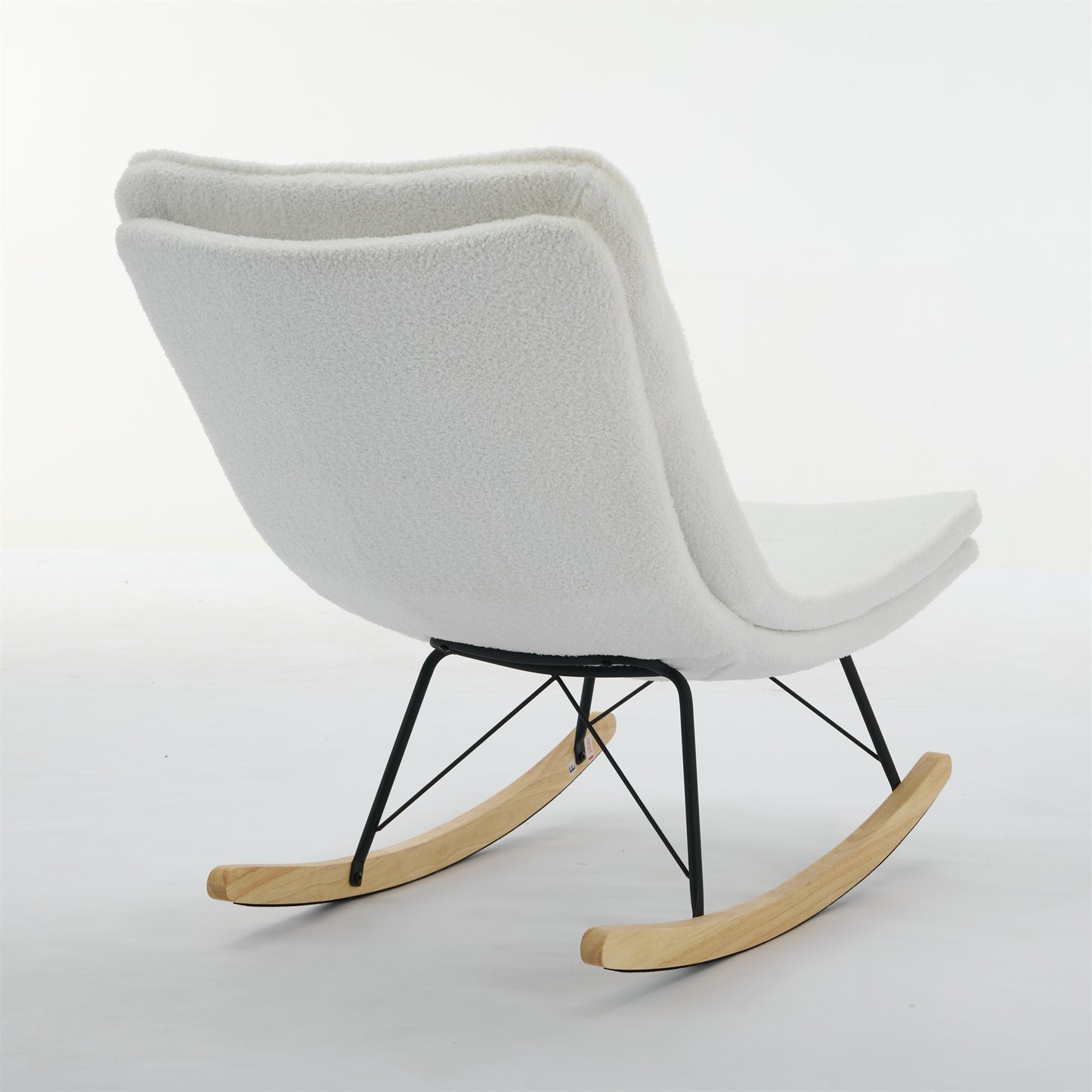 Cozy Armless Rocking Chair