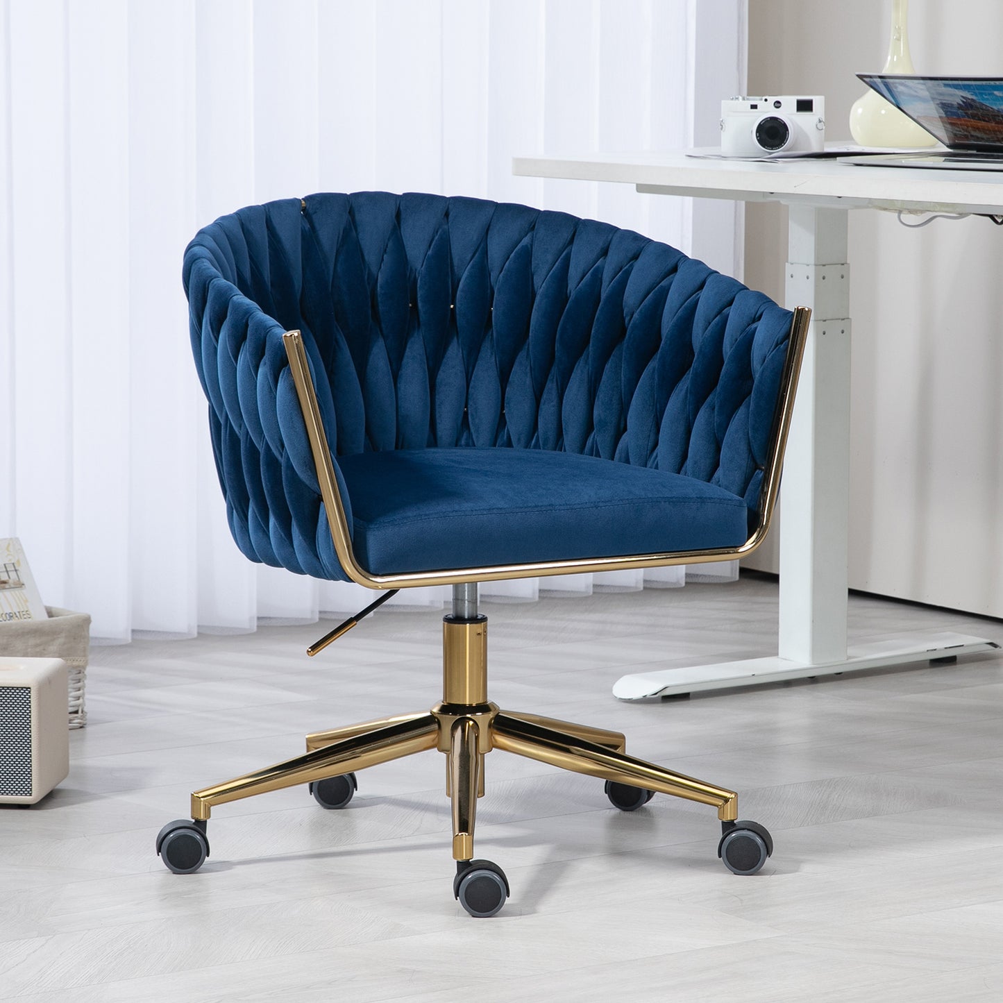 Modern Woven Backrest Office Chair