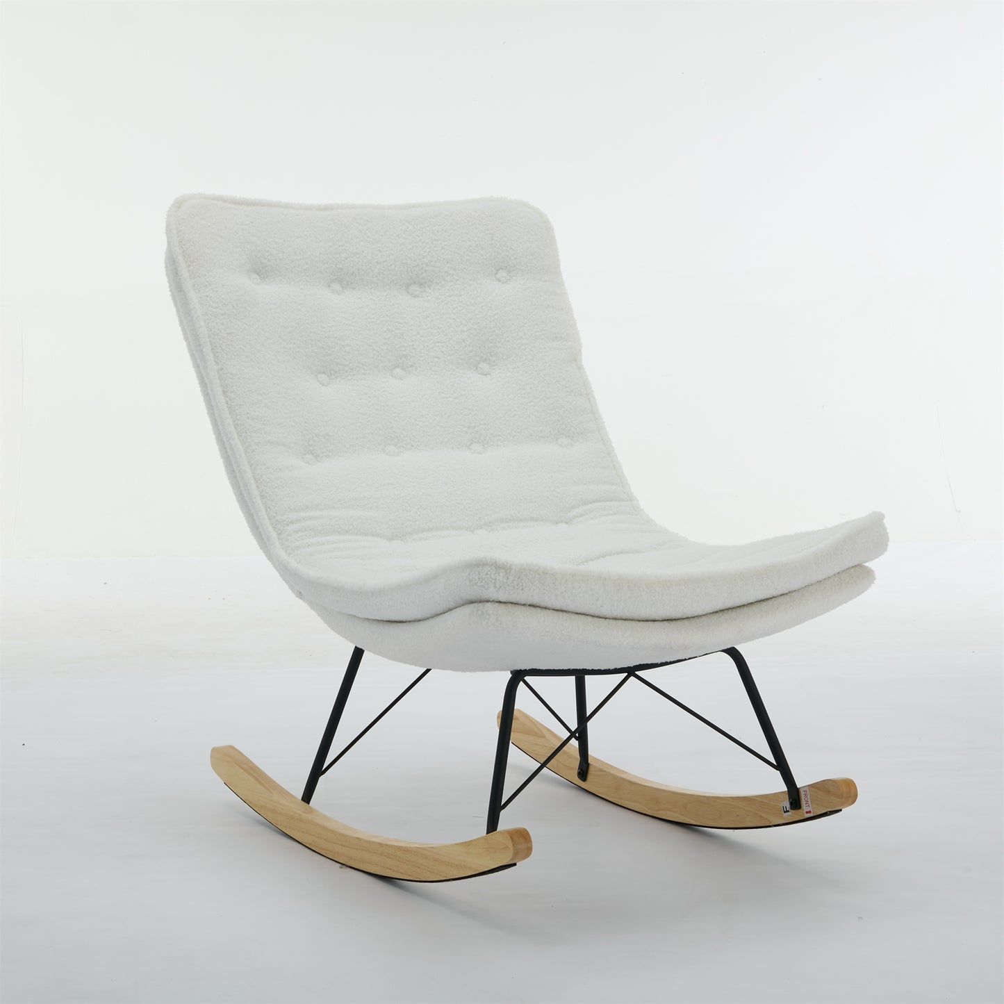 Cozy Armless Rocking Chair