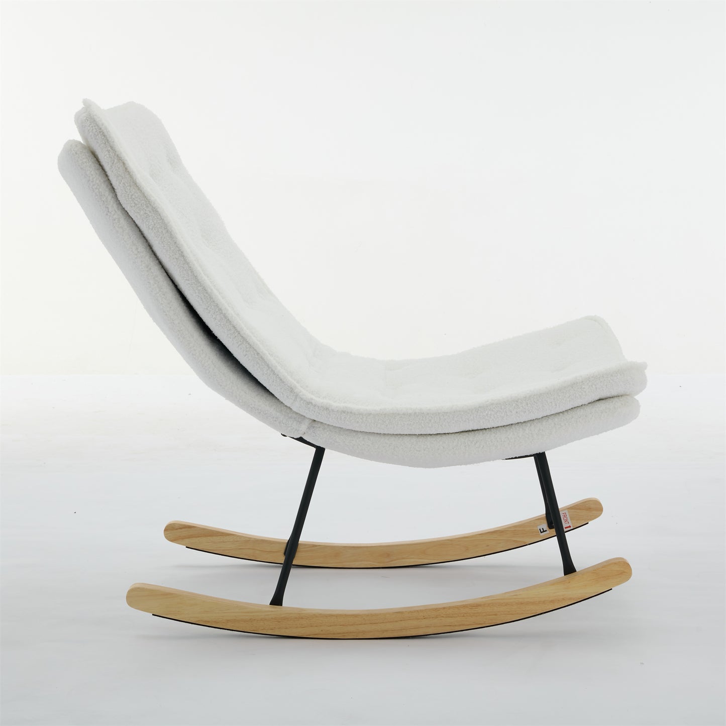 Cozy Armless Rocking Chair